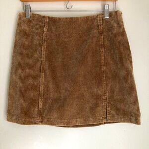 Corduroy Mini Skirt